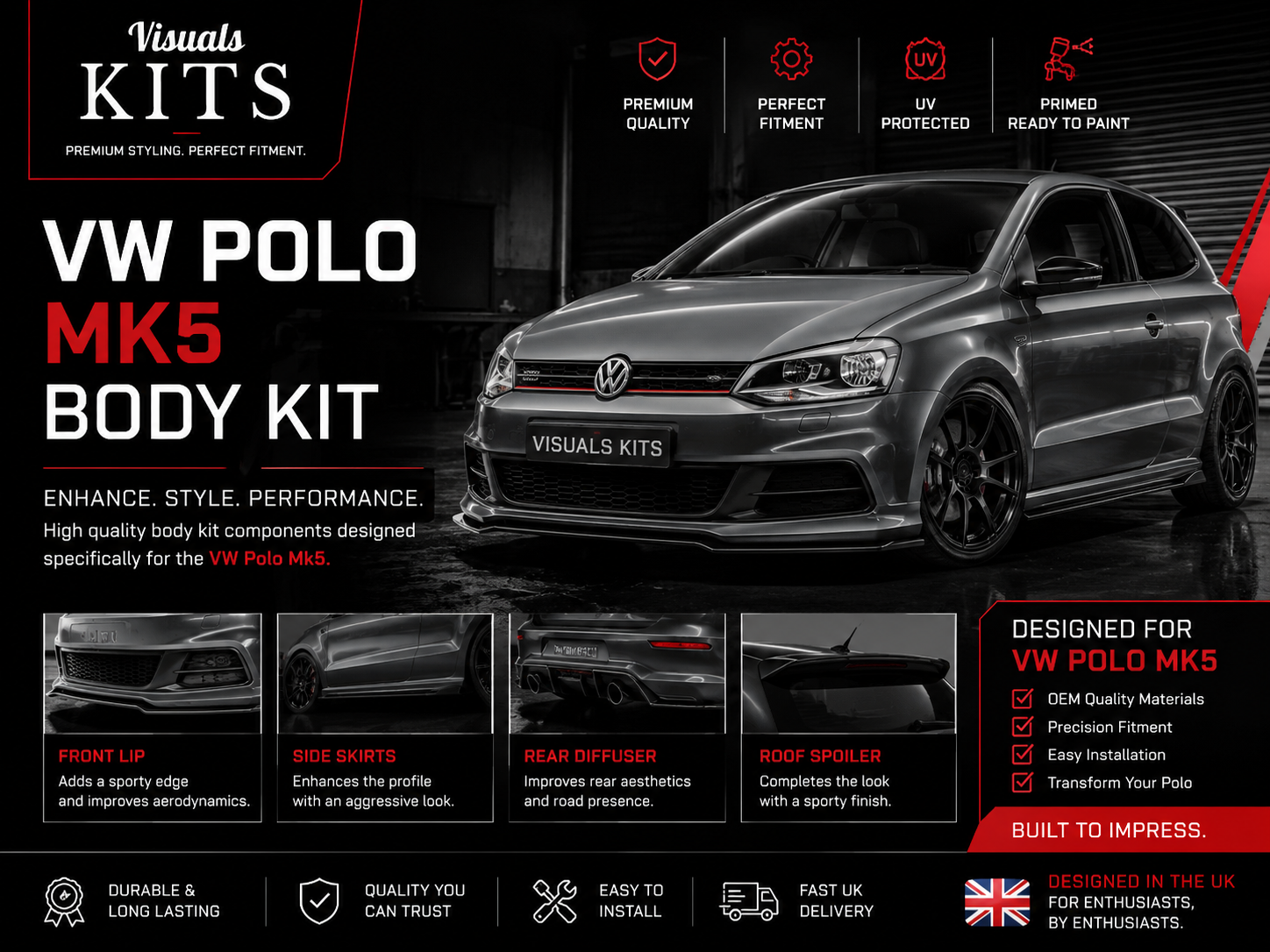 VW Polo MK5 body kit — what to know before you spend a penny