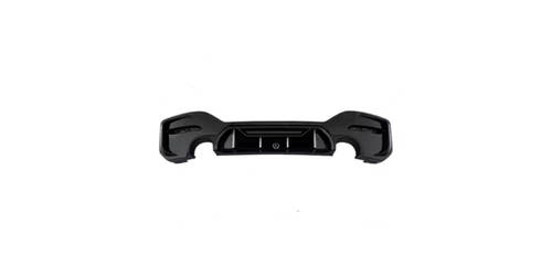 BMW 1 Series F21 rear diffuser in gloss black - OEM-style body kit, UK