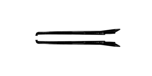 BMW 1 Series F40 side skirts in gloss black - OEM-style body kit, UK