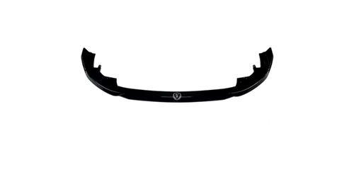 BMW 1 Series F70 front splitter in gloss black - OEM-style body kit, UK