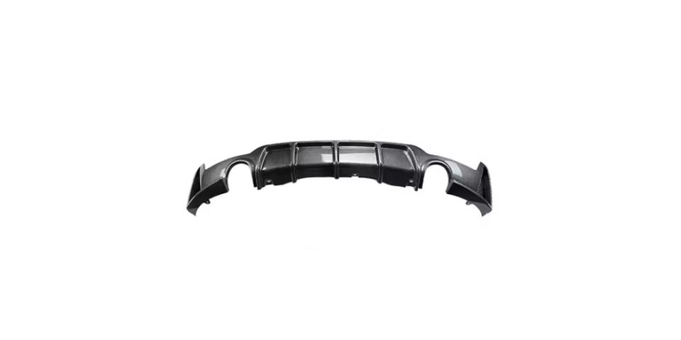 BMW 4 Series F32 Rear Diffuser - Gloss Black