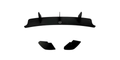 Volkswagen Golf MK6 Rear Diffuser - Gloss Black