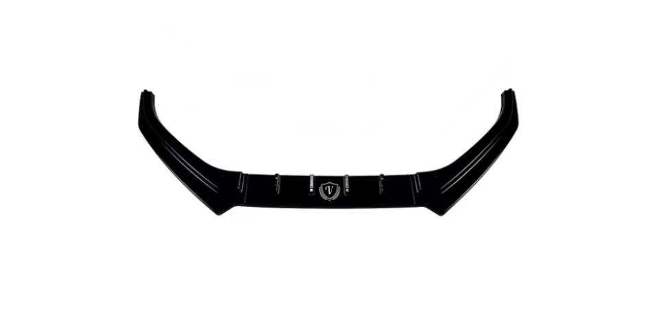 Volkswagen Polo MK5 Front Splitter - Gloss Black